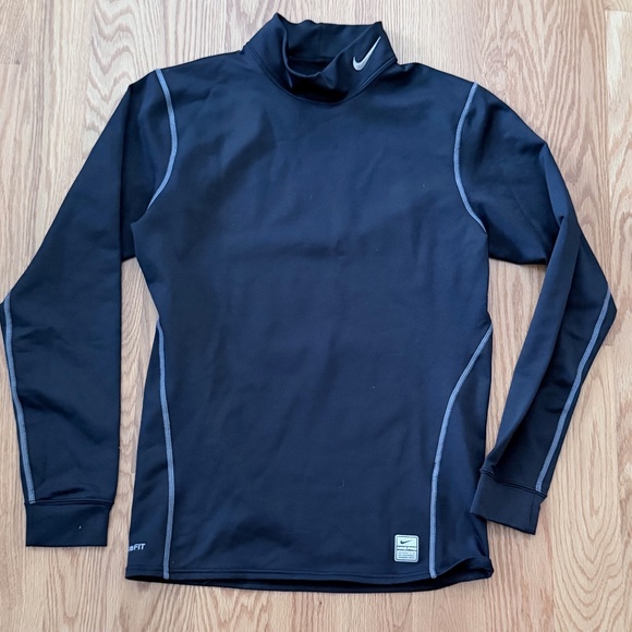Nike Pro Men's Thermal Dri-Fit Mock Neck (L) - Picture 10 of 11